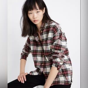 NWT Madewell Flannel Shirt